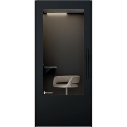 PhoneAlone S-103 telefonboks Klassisk Sort