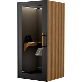 PhoneAlone X-105 telefonboks Premium Sort/Eg