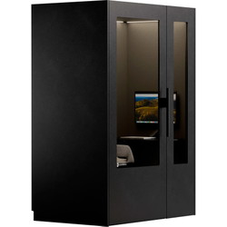 PhoneAlone S-404 arbejdsboks Klassisk Sort