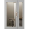 PhoneAlone X-401 arbejdsboks Premium Hvid/Eg