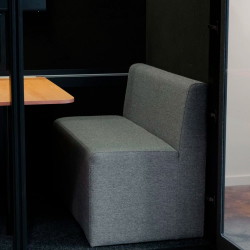 PhoneAlone I-751 sofasæt til mødeboks Lys askegrå