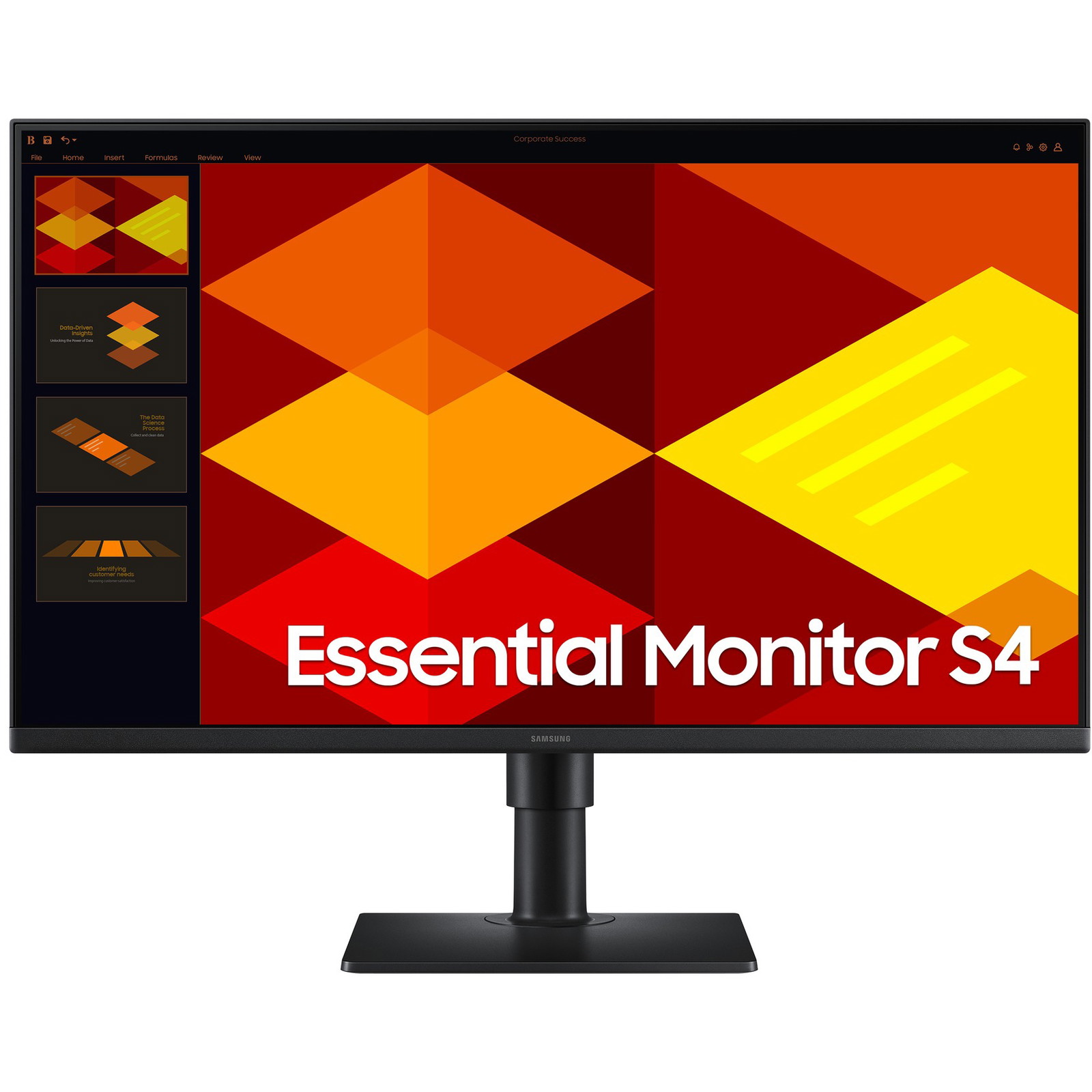 Samsung 27" Essential S4 S40GD Full HD skærm
