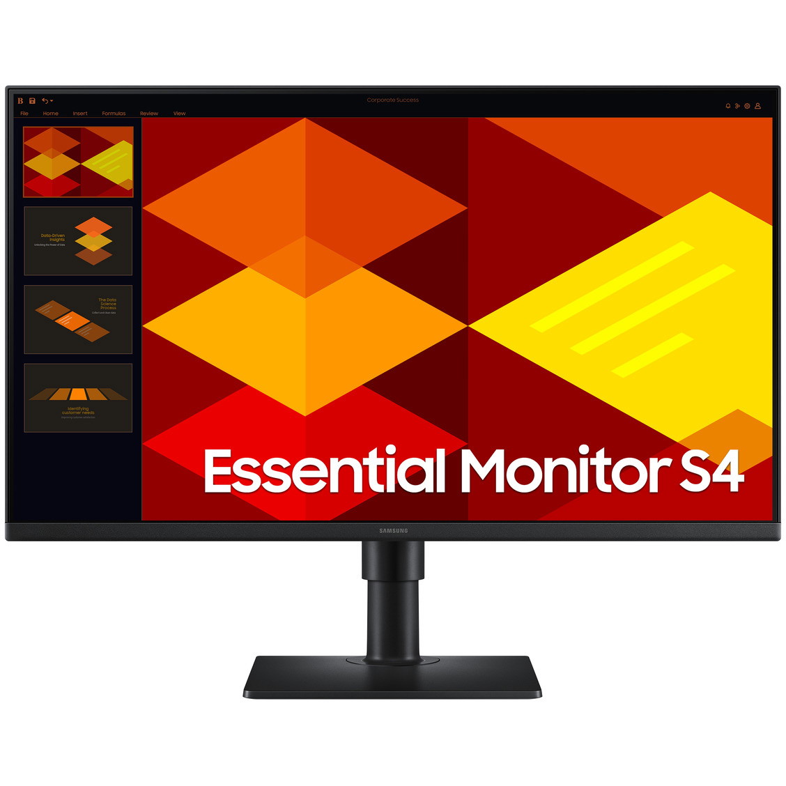 Samsung 27" Essential S4 S40GD FHD 100Hz skærm