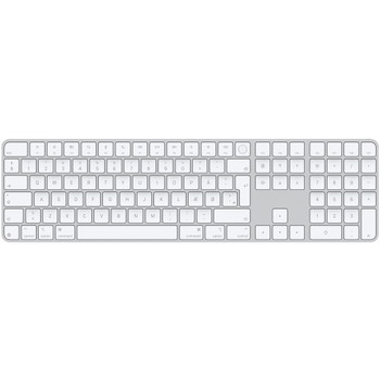 Apple Magic Keyboard med Touch ID & Keypad hvid