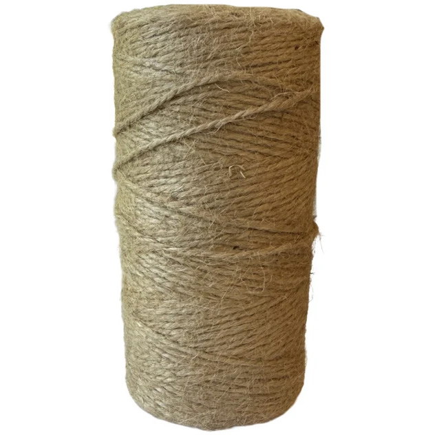 Bindegarn Jute 2-slået Ø1,33mm 570m Natur