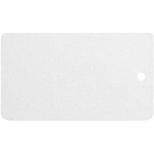 Manillamærke PVC 65x120mm Hvid 1000stk