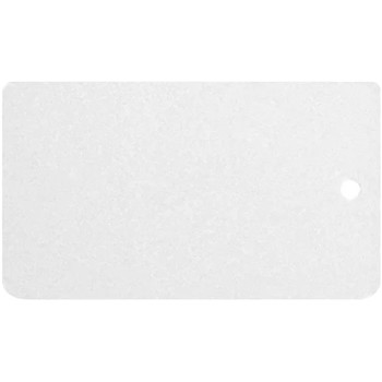 Manillamærke PVC 65x120mm Hvid 1000stk