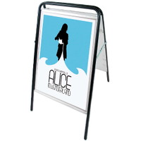 Expo Sign gadeskilt B2 50x70cm Sort