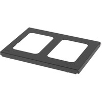 Bica Click-on åbent indkast 2x45L Antracit