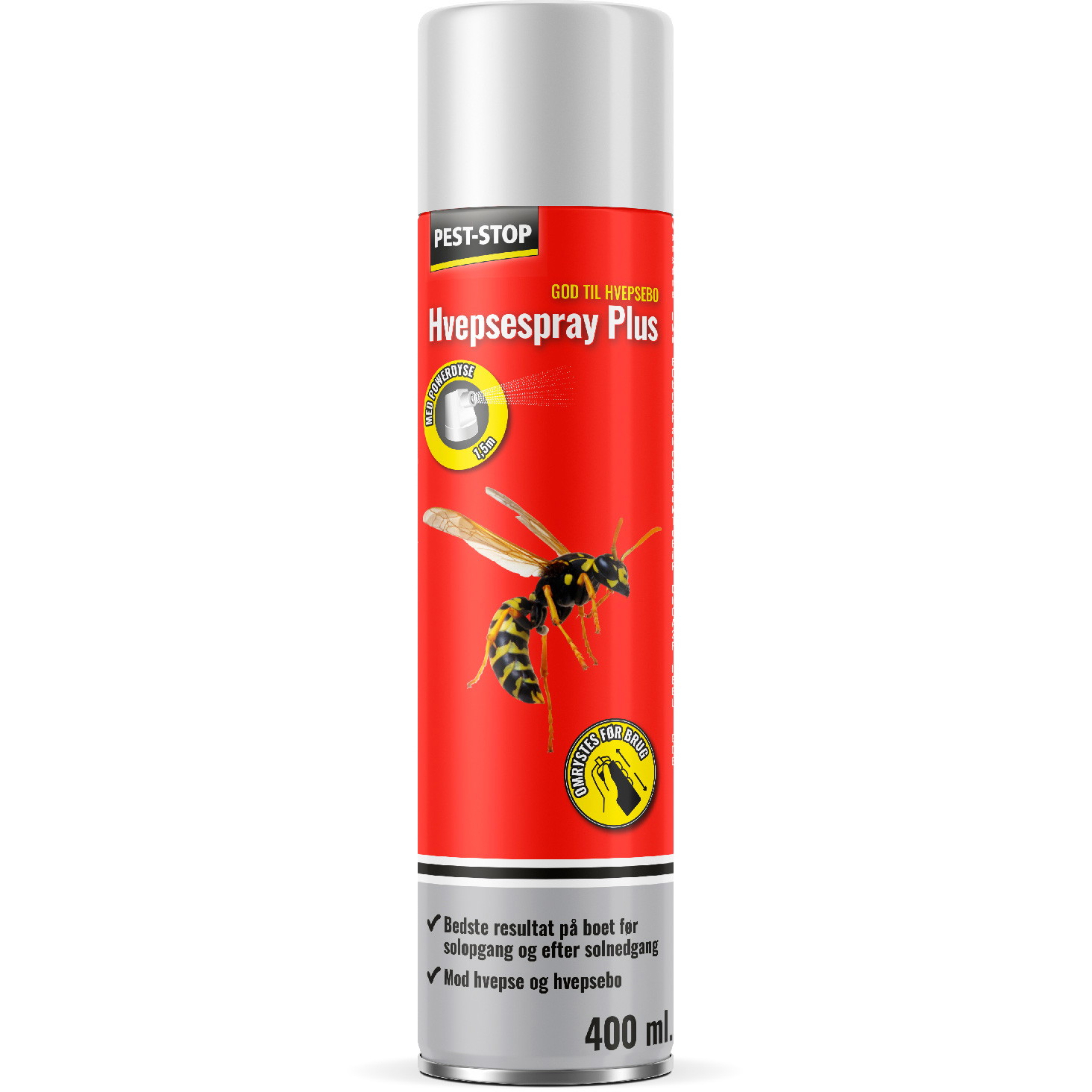 12 x Pest-Stop Hvepsespray Plus 400ml