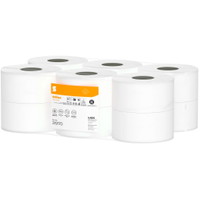Satino HiCycle Jumbo toiletpapir CF2 2-lags 10,8cmx180m 12rl