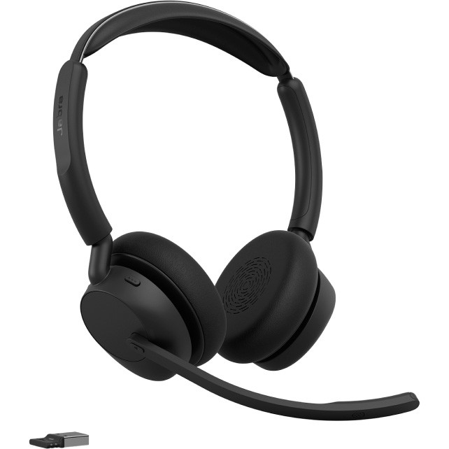 Jabra Evolve3 45 headset Stereo Link 390a MS Black