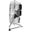 Bordventilator Ø35cm 50W Krom