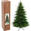Naturtro kunstigt juletræ H150xØ106cm 753 spidser