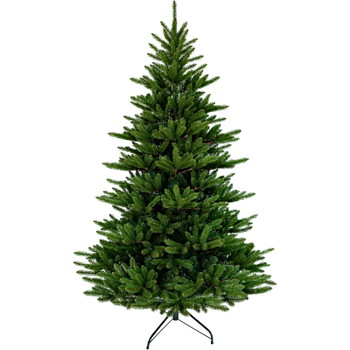 Naturtro kunstigt juletræ H150xØ106cm 753 spidser