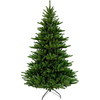 Naturtro kunstigt juletræ H180xØ115cm 1017 spidser