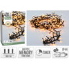 Lyskæde klyngelys 8m 400 LED Varm hvid