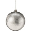 Julekugler PS Ø4-8cm Sølv 100stk