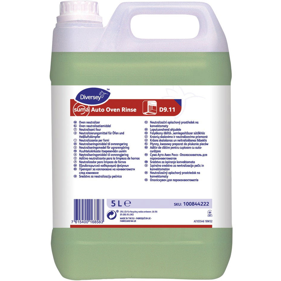 Suma Auto Oven Rinse D9.11 afspændingsmiddel 5L