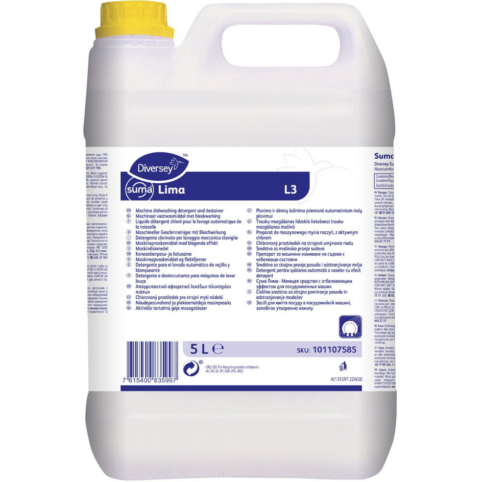 Suma Lima L3 maskinopvaskemiddel 5L