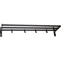 Elegant hattehylde 600mm Sort/Sort