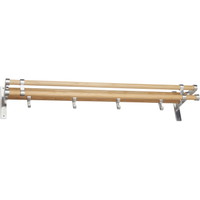 Elegant Plus hattehylde 1000mm Alu/Eg