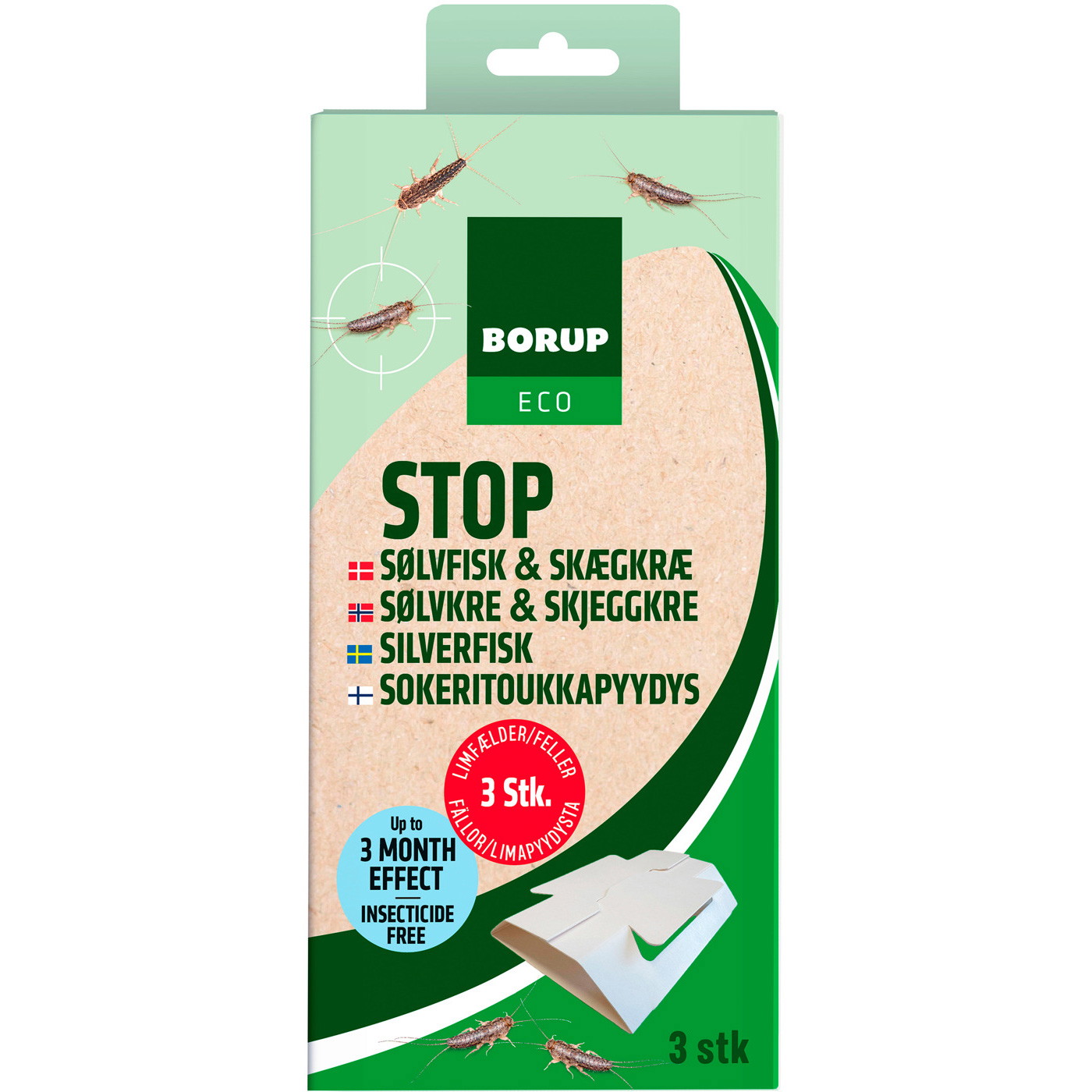 Borup ECO Sølvfiskefælde 3stk