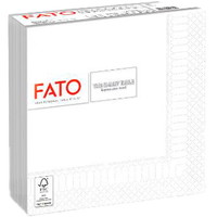 FATO frokostservietter 2-lags 33x33cm Hvid 50stk