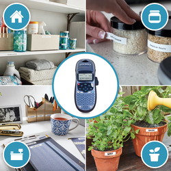 Dymo LetraTag 100H labelprinter inkl. 1 rl. tape