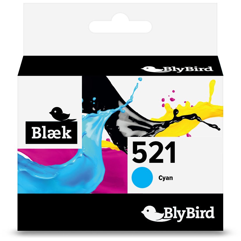 Blybird Blæk CLI521C Cyan