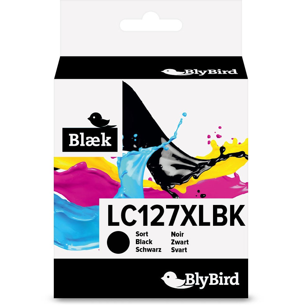 Blybird Blæk LC127XLBK Sort