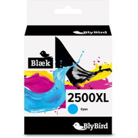 BlyBird PGI-2500XLC Cyan Blækpatron, 1.755 sider