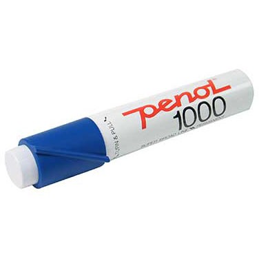 Penol 1000 marker med 16 mm firkantet spids i farven blå
