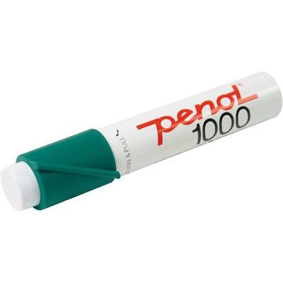 Penol 1000 marker med 16 mm firkantet spids i farven grøn