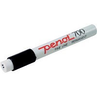Penol 700 marker med 1,5 mm rund spids i farven sort