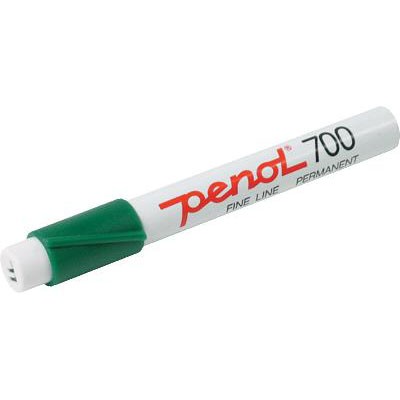 Penol 700 marker med 1,5 mm rund spids i farven grøn
