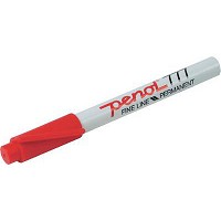 Penol 777 marker med 1,0 mm rund spids i farven rød