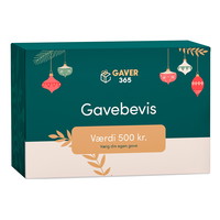 Gaver365 gavebevis 500kr