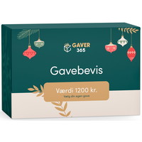 Gaver365 gavebevis 1200kr